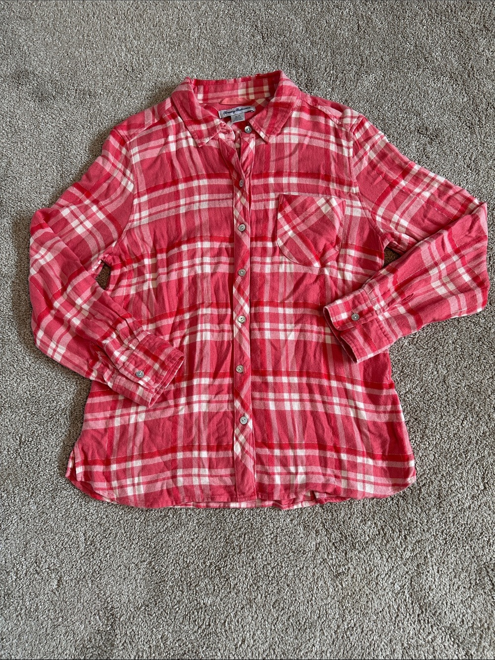 Tommy Bahama Plaid Button-Up Shirt